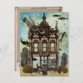 Octopus's House Ondersea Briefkaart (Voorkant / Achterkant)