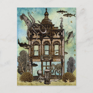 Octopus's House Ondersea Briefkaart