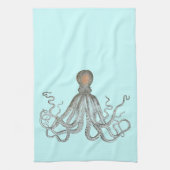 Octopusschets Theedoek (Verticaal)