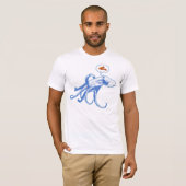 Octopussen dromen ook. t-shirt (Voorkant volledig)