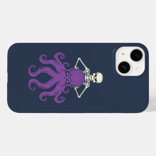 octopusskelet Case-Mate iPhone case (Achterkant (horizontaal))