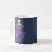 octopusskelet koffiemok (Voorkant links)
