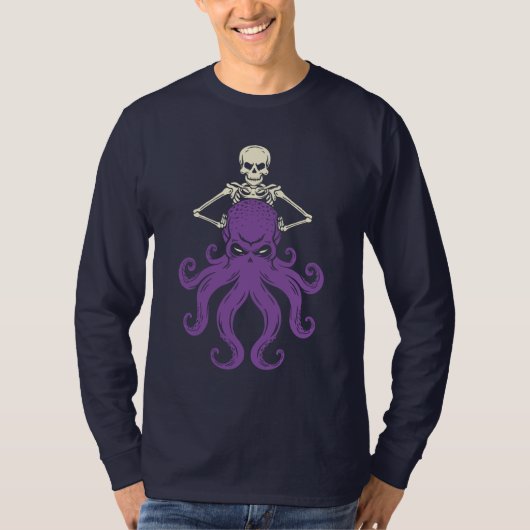 octopusskelet t-shirt (Voorkant)