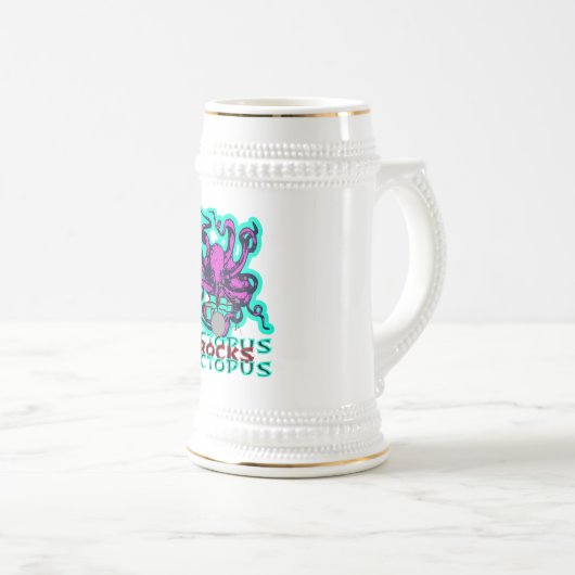 octopusstenen, octopus bierpul (Voorkant rechts)