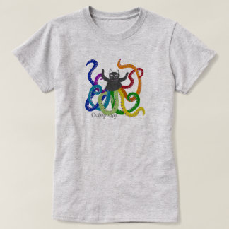 Octopussy T-shirt schattig Octopus Kat