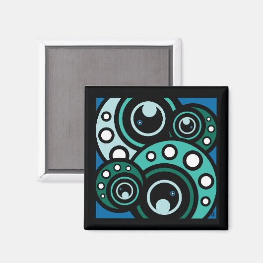 Octopustuin Magneet (Voorkant / Achterkant)