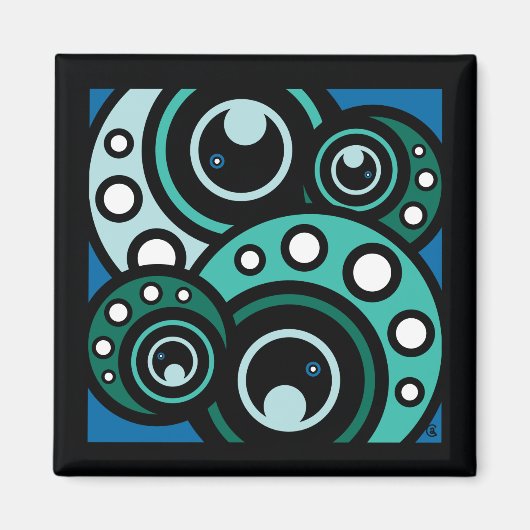 Octopustuin Magneet (Voorkant)