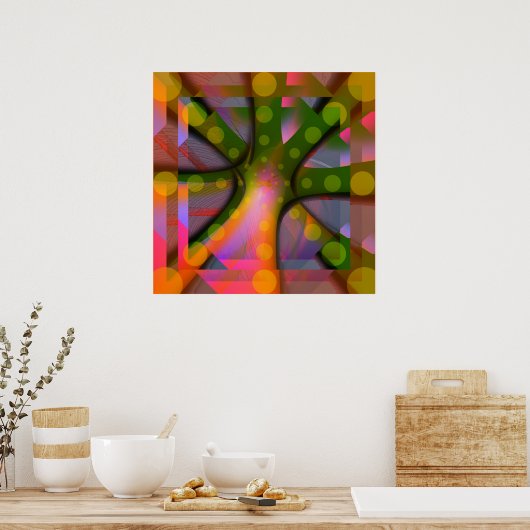 Octopustuin Poster (Keuken)