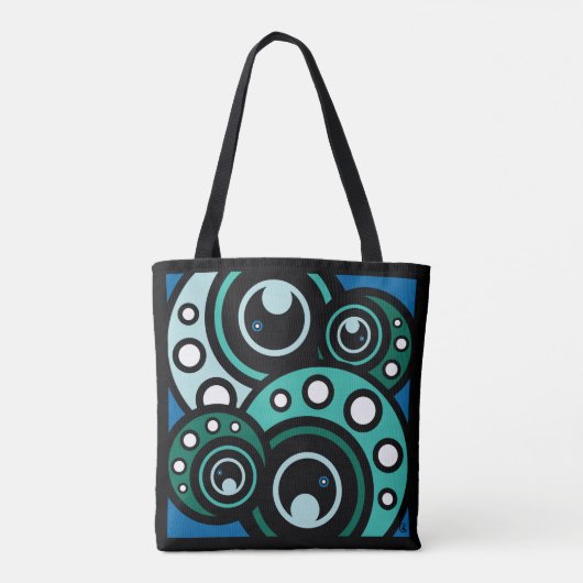 Octopustuin Tote Bag (Achterkant)