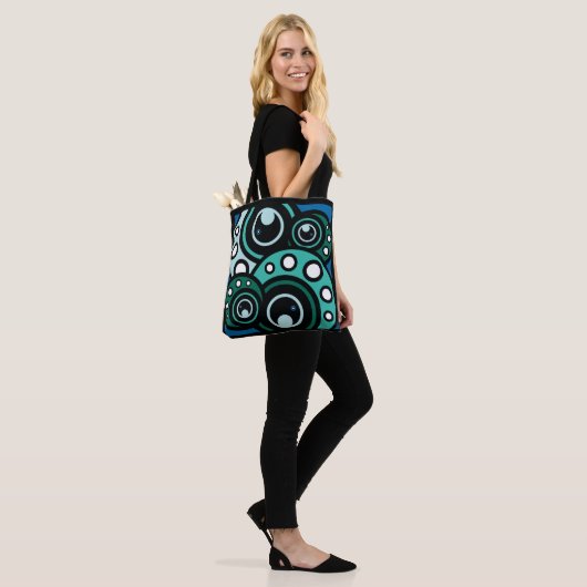 Octopustuin Tote Bag (Op model)