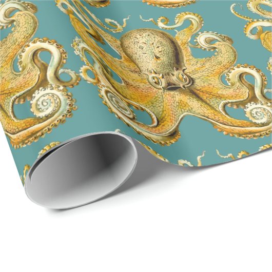 octopusverpakkingspapier cadeaupapier (Rol Hoek)