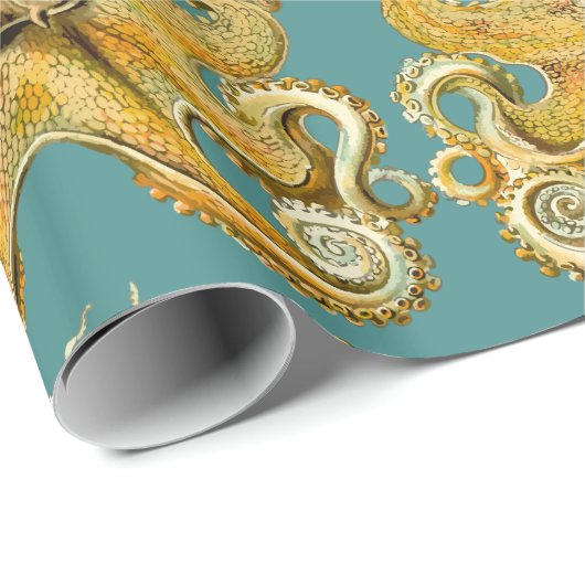 octopusverpakkingspapier cadeaupapier (Rol Hoek)