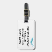 Octopusvisserij Bagagelabel (Voorkant verticaal)