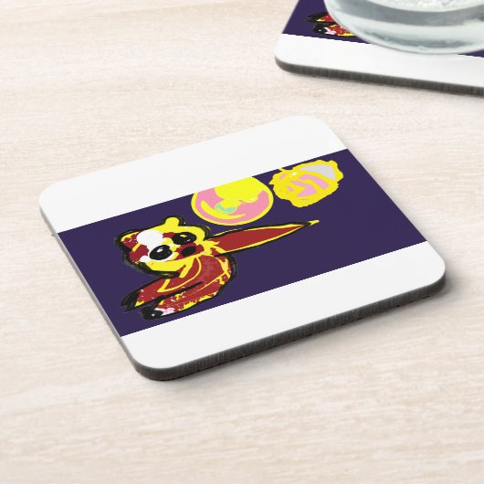 Octopusvreugde Bier Onderzetter (Linkerzijde)