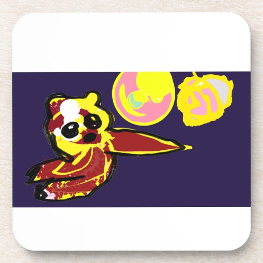 Octopusvreugde Bier Onderzetter (Voorkant)