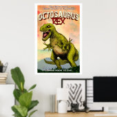 Octosaurus Rex Poster (Thuiskantoor)
