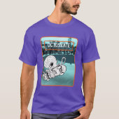 Octoskate 2 Skateboarding Octopus T-shirt (Voorkant)