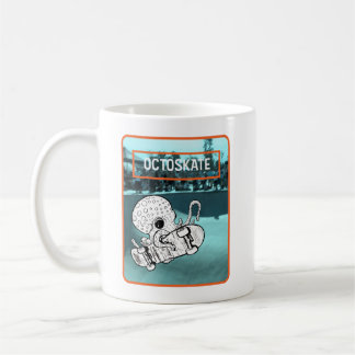 Octoskate Skateboarding Octopus Koffiemok