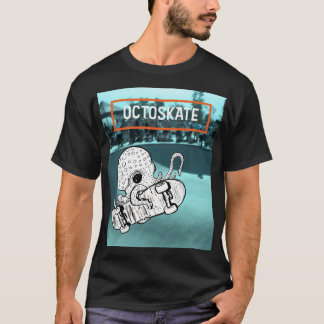 Octoskate Skateboarding Octopus T-shirt