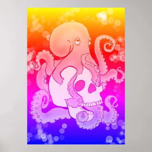 Octoskull Poster (Voorkant)