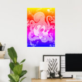 Octoskull Poster (Thuiskantoor)