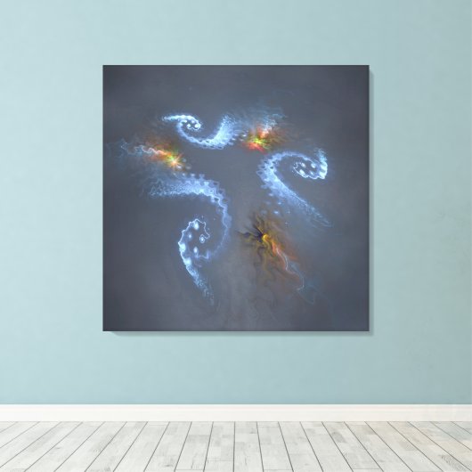 Octospace Canvas Afdruk (Insitu (Houten vloer))