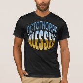 Octothorpe (hashtag) Gezegend Sarcasme T-shirt (Voorkant)