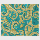 Octoupus Patroon Wrapping Papier (Vlak)