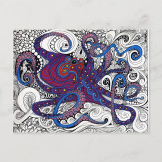 octpus! briefkaart