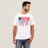 Octrooi voor werknemers in de postsector 2020 t-shirt (Voorkant volledig)