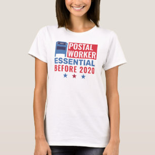 Octrooi voor werknemers in de postsector 2020 t-shirt