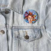 Octupi Mijn gedachten Ronde Button 5,7 Cm (In situ)