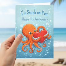 Octupus vast op je 11-jarig jubileum