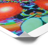 Oculair Kinesthetisch Collage Kaleidoscoop Poster (Hoek)