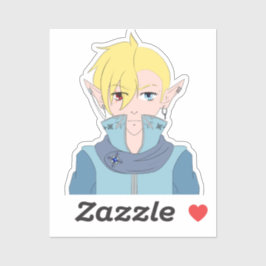 Oculaire beproeving sticker