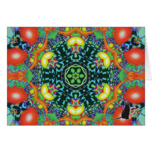 Ocular Kaleidoscope Wenskaart