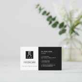 Oculist | Optican Visitekaartje (Staand voorkant)