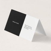 Oculist | Optican Visitekaartje (Achterkant)