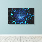 Oculus Canvas Afdruk (Insitu (Houten vloer))