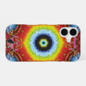 Oculus Kaleidoscoop iPhone Hoesje iPhone 16 Hoesje (Achterkant horizontaal)