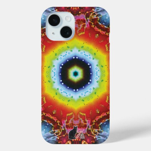 Oculus Kaleidoscope iPhone Case (Achterkant)