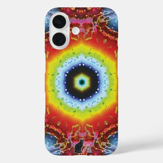 Oculus Kaleidoscope iPhone Case (Achterkant)