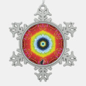 Oculus Kaleidoscope Snowflake Ornament (Voorkant)