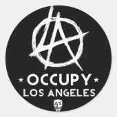 Ocupy LA Sticker (Voorkant)