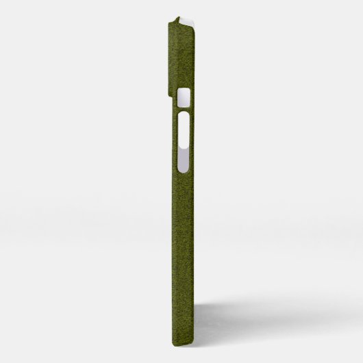OD Green Canvas Camo iPhone Case iPhone Hoesje (Linkerkant)