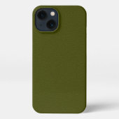 OD Green Canvas Camo iPhone Case iPhone Hoesje (Achterkant)