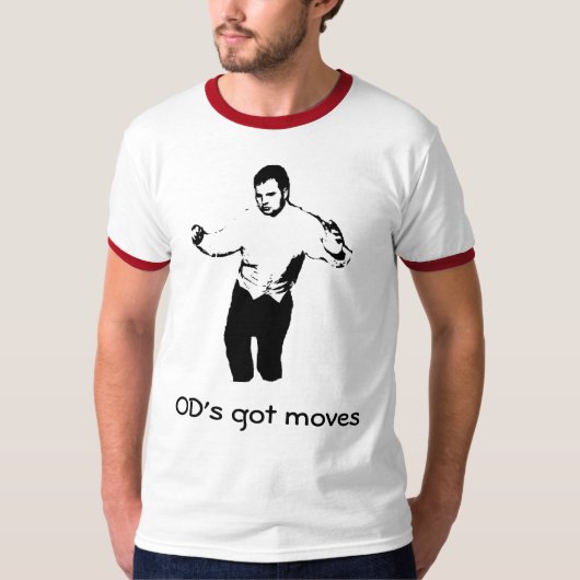 OD heeft Moves T-shirt (Voorkant)