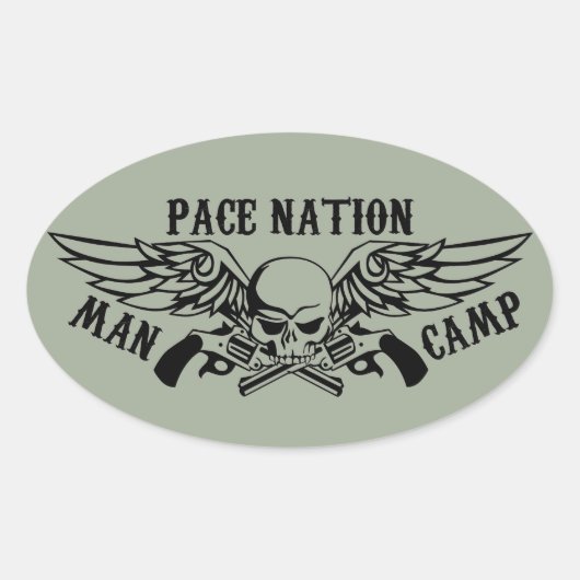 OD Man Camp Sticker (Voorkant)