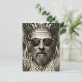 Od Rockers zullen nooit Surreal Fantasy Art sterve Briefkaart (Staand voorkant)