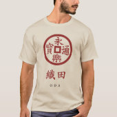 Oda Clan Crest (Kamon) T-Shirt (Voorkant)